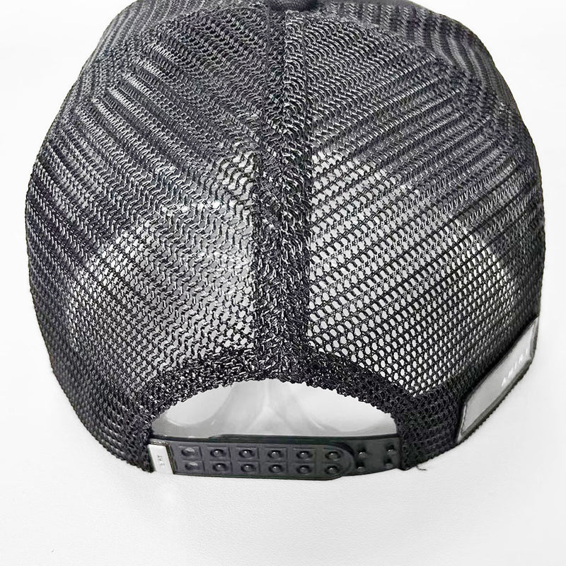 NEW-AMIRI STENCIL TRUCKER HAT