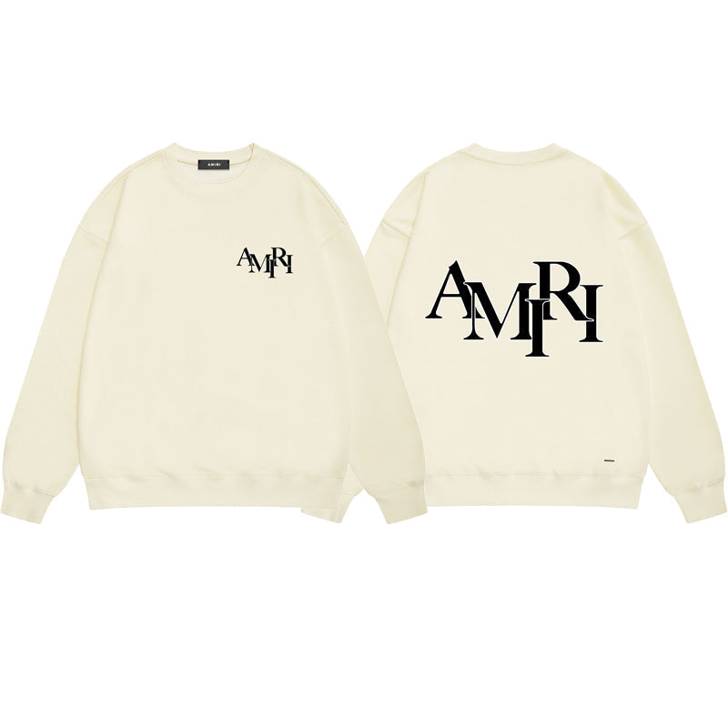 NEW-AMIRI 2025 New Cotton Classic Crewneck Sweatshirt