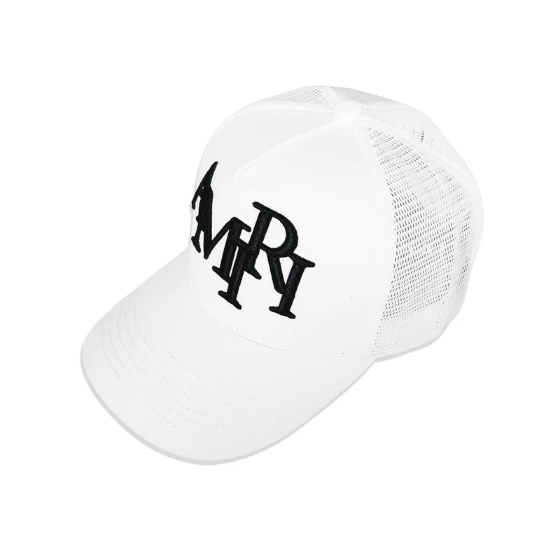 NEW-AMIRI STENCIL TRUCKER HAT