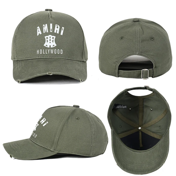 NEW-AMIRI STENCIL TRUCKER HAT