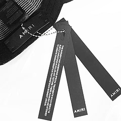 NEW-AMIRI STENCIL TRUCKER HAT