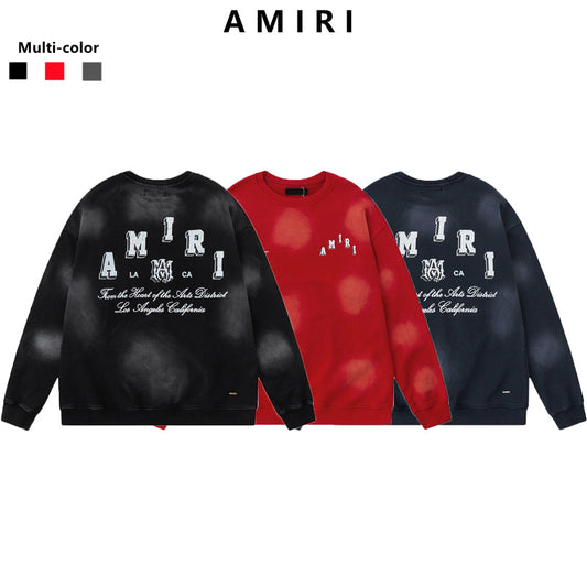 NEW-AMIRI 2025 New Cotton Classic Crewneck Sweatshirt
