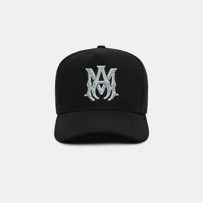 NEW-AMIRI STENCIL TRUCKER HAT