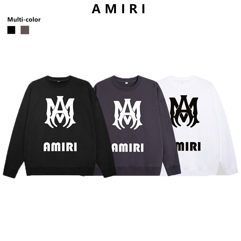 NEW-AMIRI 2025 New Cotton Classic Crewneck Sweatshirt