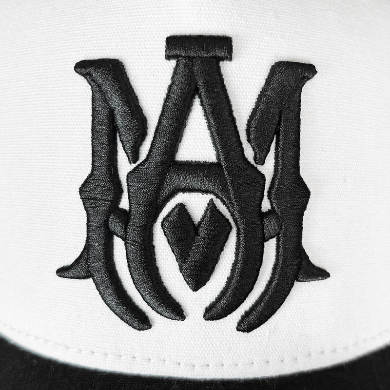 NEW-AMIRI STENCIL TRUCKER HAT