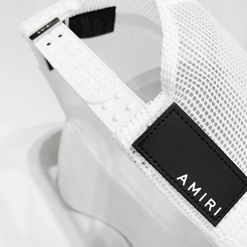NEW-AMIRI STENCIL TRUCKER HAT