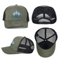NEW-AMIRI STENCIL TRUCKER HAT