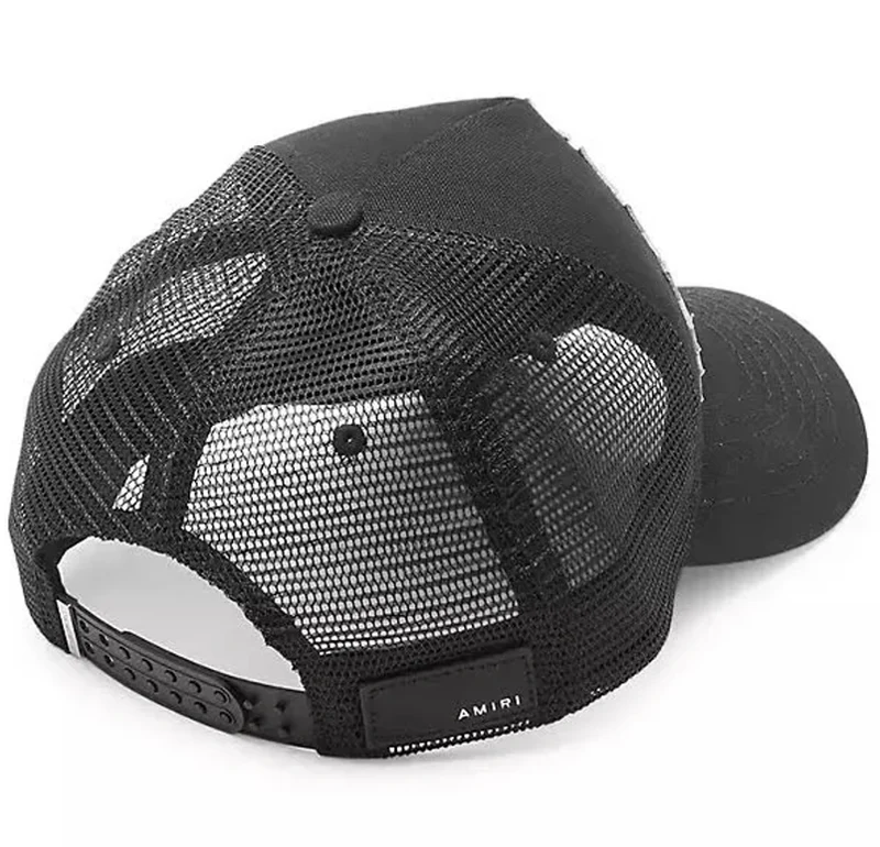 NEW-AMIRI STENCIL TRUCKER HAT
