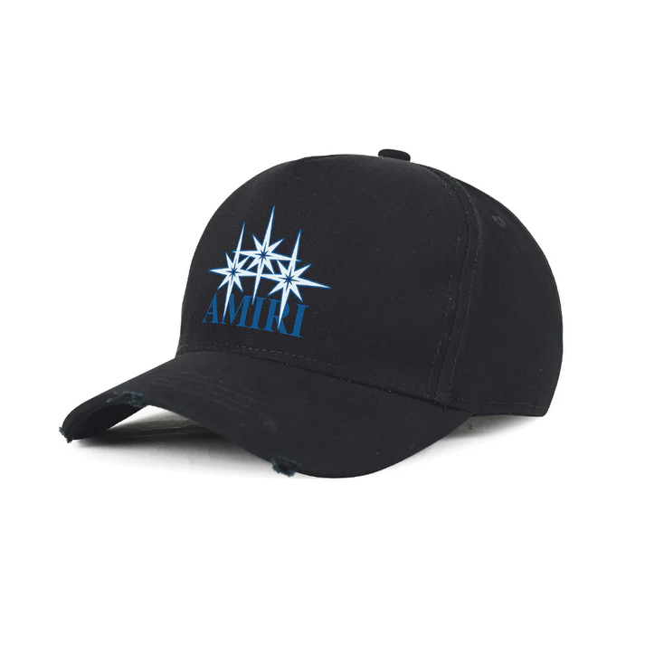 NEW-AMIRI STENCIL TRUCKER HAT