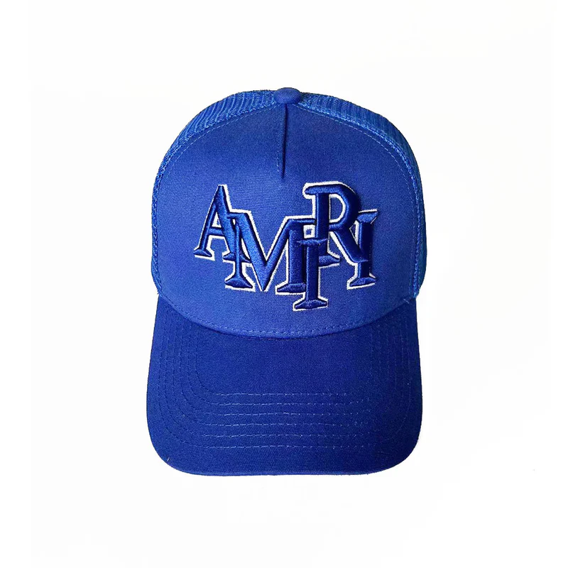 NEW-AMIRI STENCIL TRUCKER HAT