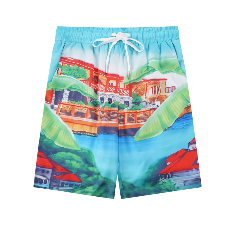 NEW-AMIRI 2025 New Shirt Shorts Set