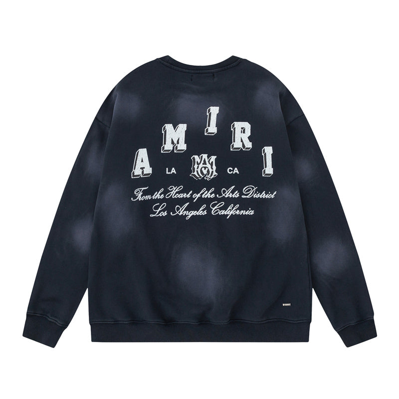 NEW-AMIRI 2025 New Cotton Classic Crewneck Sweatshirt