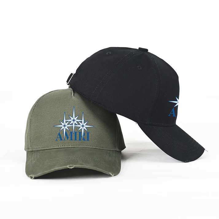 NEW-AMIRI STENCIL TRUCKER HAT