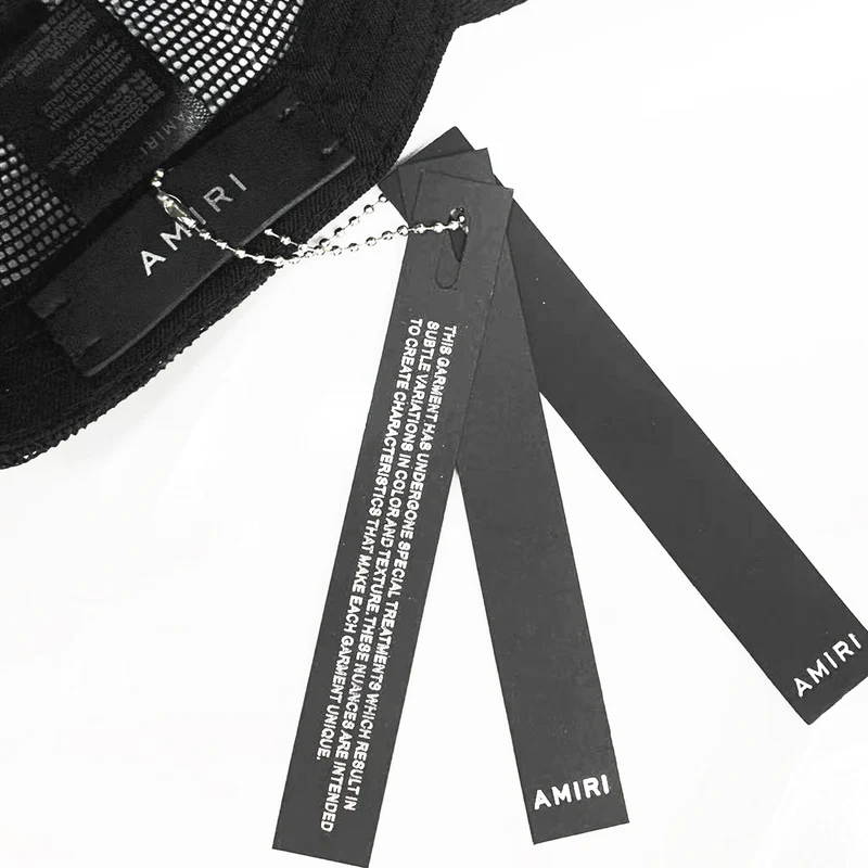 NEW-AMIRI STENCIL TRUCKER HAT