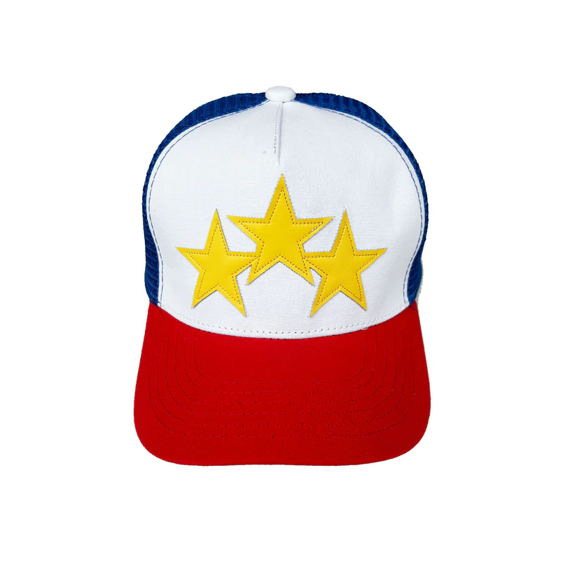 NEW-AMIRI STENCIL TRUCKER HAT
