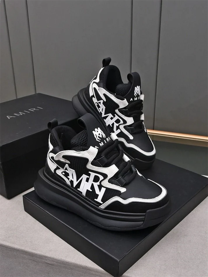 NEW-AMIRI  2025 New Skull Head Sneakers