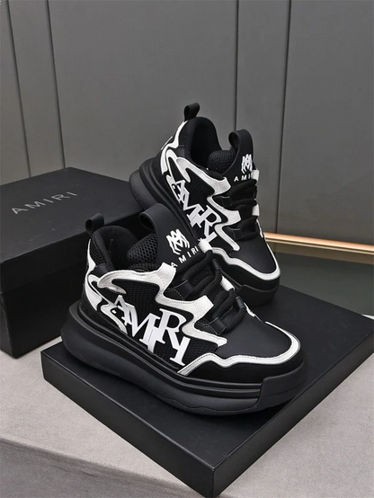 NEW-AMIRI  2025 New Skull Head Sneakers