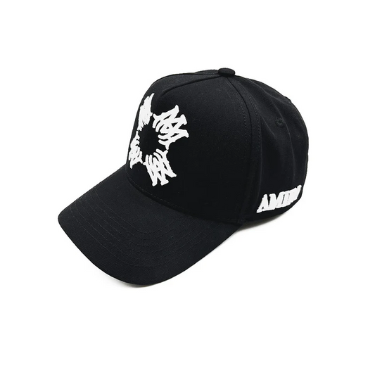 NEW-AMIRI STENCIL TRUCKER HAT