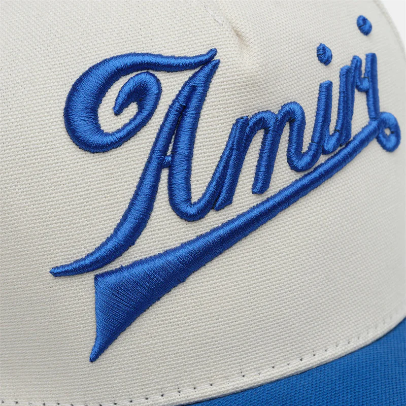 NEW-AMIRI STENCIL TRUCKER HAT