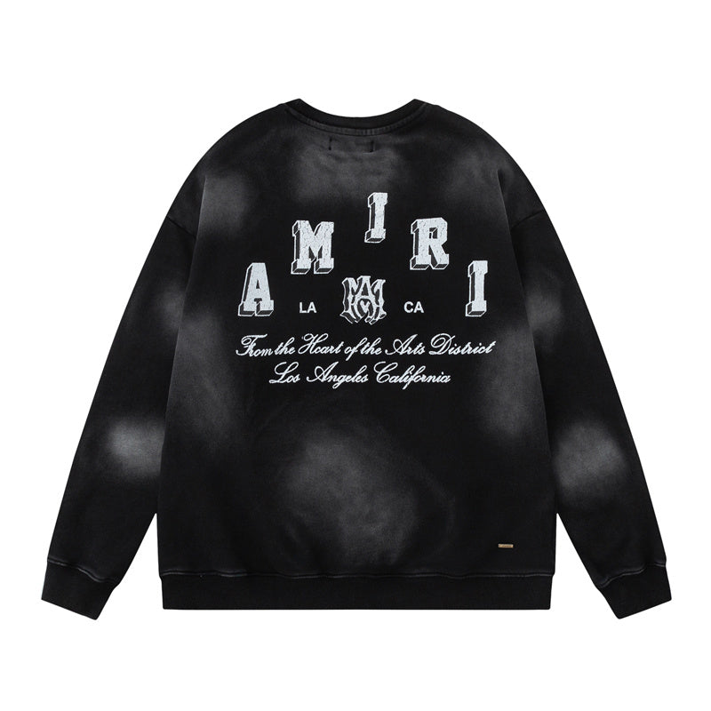 NEW-AMIRI 2025 New Cotton Classic Crewneck Sweatshirt