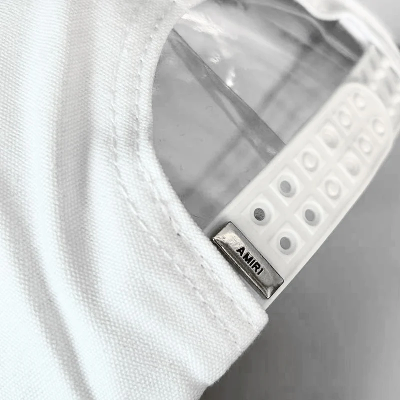 NEW-AMIRI STENCIL TRUCKER HAT