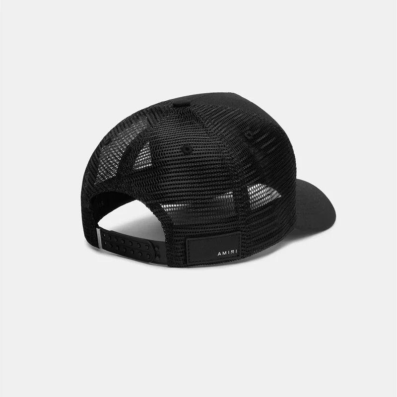 NEW-AMIRI STENCIL TRUCKER HAT