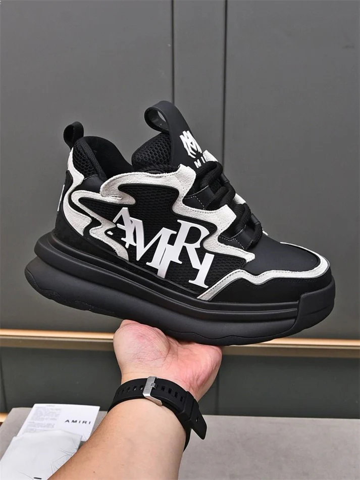 NEW-AMIRI  2025 New Skull Head Sneakers