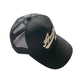 NEW-AMIRI STENCIL TRUCKER HAT