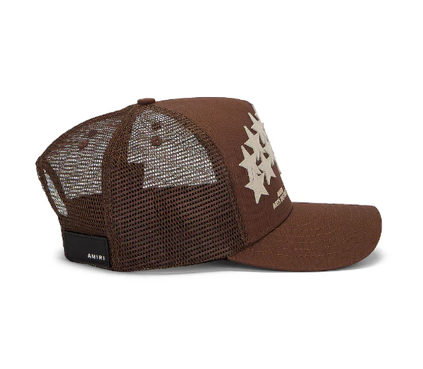 NEW-AMIRI STENCIL TRUCKER HAT