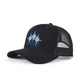NEW-AMIRI STENCIL TRUCKER HAT