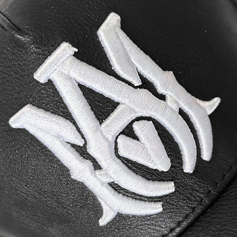 NEW-AMIRI STENCIL TRUCKER HAT
