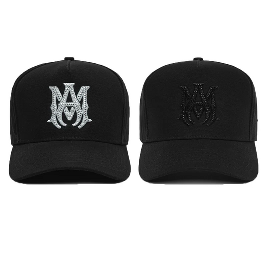 NEW-AMIRI STENCIL TRUCKER HAT