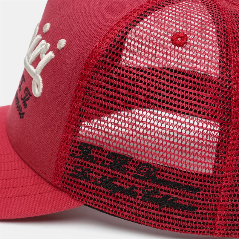 NEW-AMIRI STENCIL TRUCKER HAT