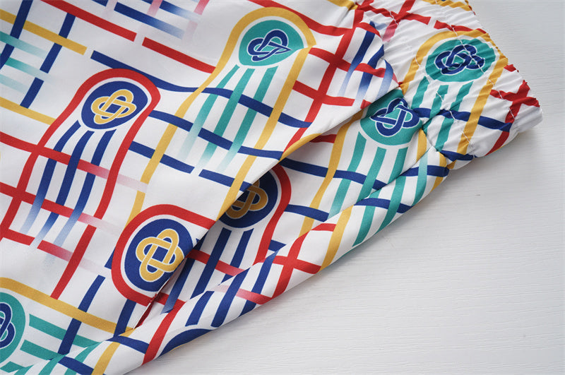 Casablanca Silk Shirt Set
