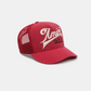 NEW-AMIRI STENCIL TRUCKER HAT