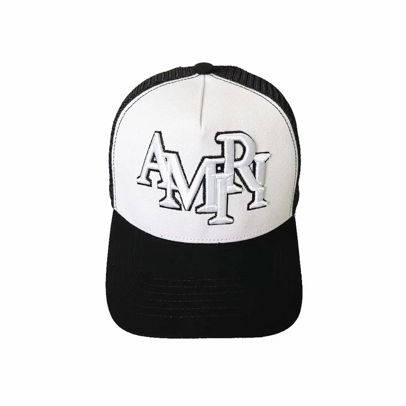 NEW-AMIRI STENCIL TRUCKER HAT