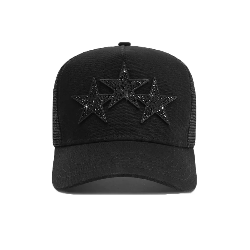 NEW-AMIRI STENCIL TRUCKER HAT