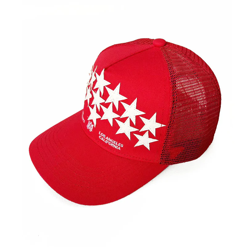 NEW-AMIRI STENCIL TRUCKER HAT