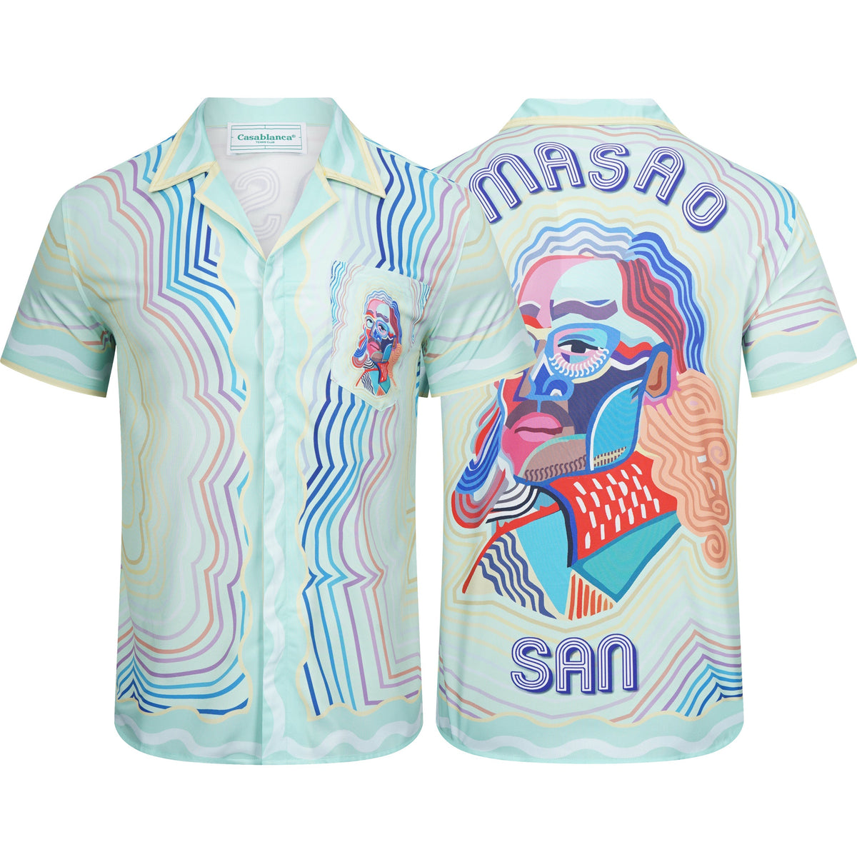 Casablanca Silk Shirt Set